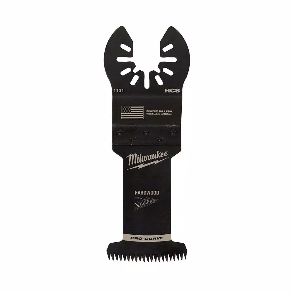 Oscillating Tool Attachments Milwaukee 1-3/8 In. High Carbon Steel Universal Fit Japanese Teeth Hardwood Cutting Oscillating Multi-Tool Blade (1-Pack) 3 Oscillating Tool Attachments Milwaukee 1-3/8 In. High Carbon Steel Universal Fit Japanese Teeth Hardwood Cutting Oscillating Multi-Tool Blade (1-Pack)