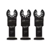 Oscillating Tool Attachments Milwaukee 1-3/8 In. High Carbon Steel Universal Fit Japanese Teeth Hardwood Cutting Oscillating Multi-Tool Blade (3-Pack)
