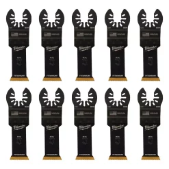 Oscillating Tool Attachments Milwaukee 1-1/8 In. Titanium Bi-Metal Universal Fit Wood And Metal Cutting Oscillating Multi-Tool Blade (10-Pack) -Deals Power Tool Accessories Store milwaukee oscillating tool attachments 49 25 1259 c3 1000 1