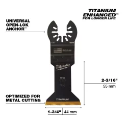 Oscillating Tool Attachments Milwaukee 1-3/4 In. Titanium Bi-Metal Universal Fit Metal Cutting Oscillating Multi-Tool Blade (10-Pack) -Deals Power Tool Accessories Store milwaukee oscillating tool attachments 49 25 1269 40 1000