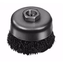 Abrasives Milwaukee 6 In. Crimped Wire Cup Brush -Deals Power Tool Accessories Store milwaukee power sander accessories 48 52 1600 1f 1000