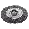 Abrasives Milwaukee 4 In. Crimped Wire Wheel Brush -Deals Power Tool Accessories Store milwaukee power sander accessories 48 52 5070 64 1000