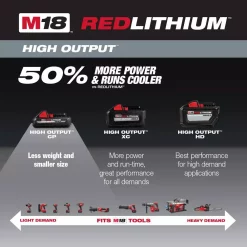 Power Tool Batteries Milwaukee M18 18-Volt Lithium-Ion HIGH OUTPUT CP 3.0 Ah Battery Pack 12 Power Tool Batteries Milwaukee M18 18-Volt Lithium-Ion HIGH OUTPUT CP 3.0 Ah Battery Pack -Deals Power Tool Accessories Store milwaukee power tool batteries 48 11 1835 40 1000