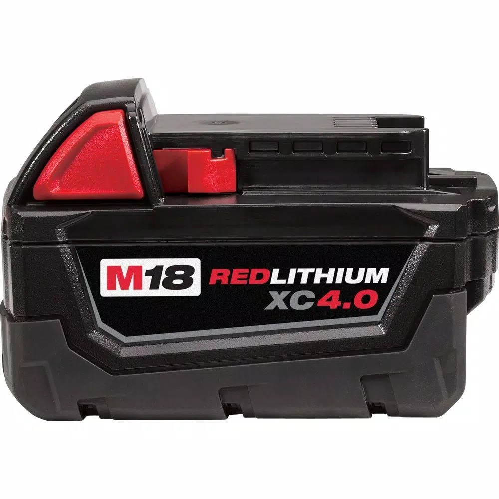 Power Tool Batteries Milwaukee M18 18-Volt Lithium-Ion XC Extended Capacity Battery Pack 4.0Ah 3 Power Tool Batteries Milwaukee M18 18-Volt Lithium-Ion XC Extended Capacity Battery Pack 4.0Ah