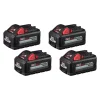 Power Tool Batteries Milwaukee M18 18-Volt Lithium-Ion High Output 6.0Ah Battery Pack (4-Pack) -Deals Power Tool Accessories Store milwaukee power tool batteries 48 11 1862 48 11 1862 64 1000