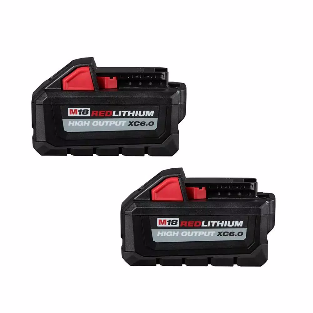 Power Tool Batteries Milwaukee M18 18-Volt Lithium-Ion High Output 6.0Ah Battery Pack (4-Pack) 11 Power Tool Batteries Milwaukee M18 18-Volt Lithium-Ion High Output 6.0Ah Battery Pack (4-Pack) - Image 9