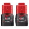 Power Tool Batteries Milwaukee M12 12-Volt Lithium-Ion Compact Battery Pack 1.5Ah (2-Pack) 1 Power Tool Batteries Milwaukee M12 12-Volt Lithium-Ion Compact Battery Pack 1.5Ah (2-Pack) -Deals Power Tool Accessories Store milwaukee power tool batteries 48 11 2411 64 1000