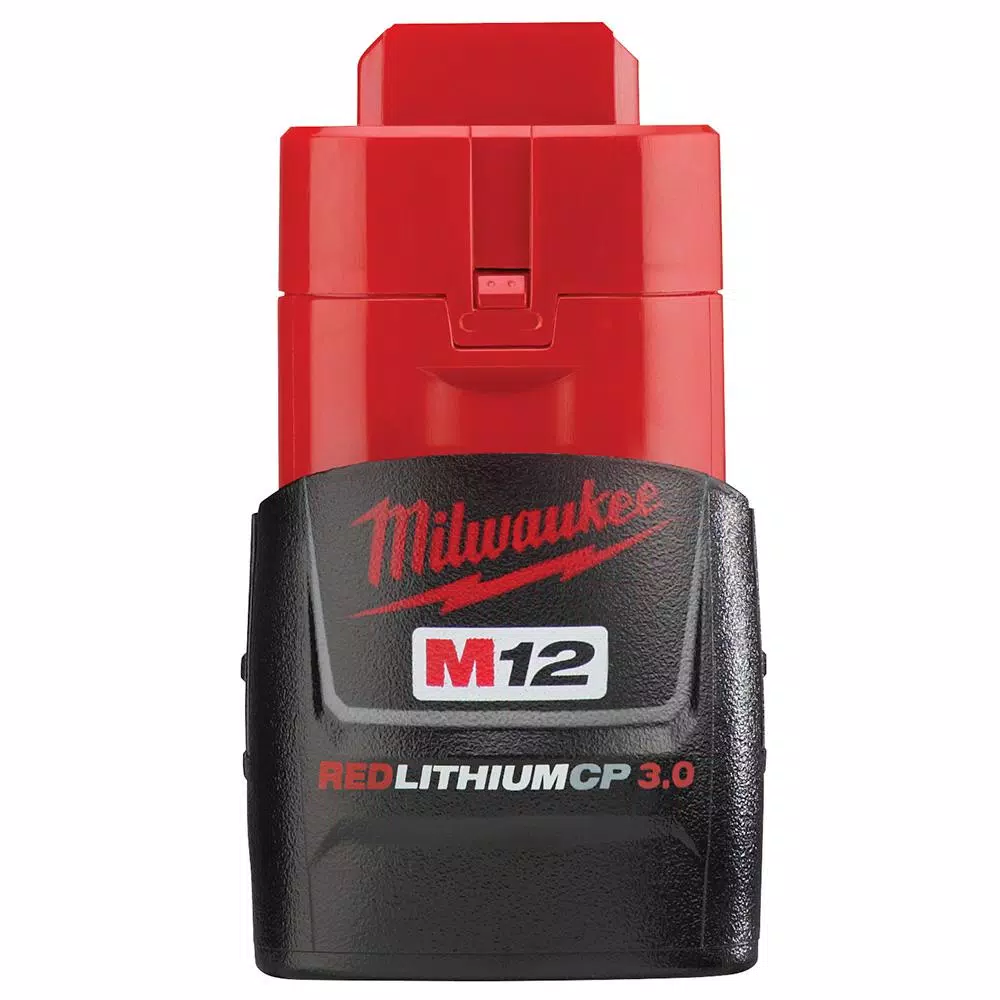 Power Tool Batteries Milwaukee M12 12-Volt Lithium-Ion Compact Battery Pack 3.0Ah (4-Pack) 3 Power Tool Batteries Milwaukee M12 12-Volt Lithium-Ion Compact Battery Pack 3.0Ah (4-Pack)