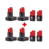 Power Tool Batteries Milwaukee M12 12-Volt Lithium-Ion Compact And Extended Capacity Battery Combo With Four 2.0 Ah And Four 4.0 Ah Batteries -Deals Power Tool Accessories Store milwaukee power tool batteries 48 11 2442p 48 11 2442p 64 1000