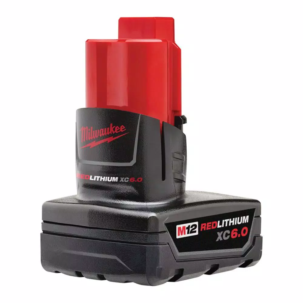 Power Tool Batteries Milwaukee M12 12-Volt Lithium-Ion XC Extended Capacity Battery Pack 6.0Ah (2-Pack) 4 Power Tool Batteries Milwaukee M12 12-Volt Lithium-Ion XC Extended Capacity Battery Pack 6.0Ah (2-Pack) - Image 2