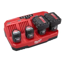 Power Tool Battery Chargers Milwaukee M12 12-Volt Lithium-Ion 4-Port Sequential Battery Charger -Deals Power Tool Accessories Store milwaukee power tool battery chargers 48 59 1204 1f 1000