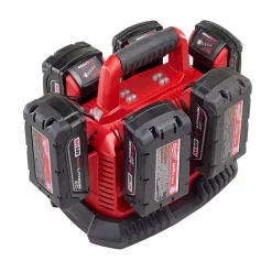 Power Tool Battery Chargers Milwaukee M18 18-Volt Lithium-Ion 6-Port Sequential Battery Charger -Deals Power Tool Accessories Store milwaukee power tool battery chargers 48 59 1806 a0 1000