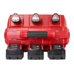 Power Tool Battery Chargers Milwaukee M12 And M18 12-Volt/18-Volt Lithium-Ion Multi-Voltage 6-Port Sequential Rapid Battery Charger (3 M12 And 3 M18 Ports) -Deals Power Tool Accessories Store milwaukee power tool battery chargers 48 59 1807 1f 1000