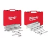 Hand Tool Sets Milwaukee 3/8 In. And 1/4 In. Drive SAE/Metric Ratchet And Socket Mechanics Tool Set (106-Piece) 1 Hand Tool Sets Milwaukee 3/8 In. And 1/4 In. Drive SAE/Metric Ratchet And Socket Mechanics Tool Set (106-Piece) -Deals Power Tool Accessories Store milwaukee ratchet socket sets 48 22 9008 48 22 9004 64 1000