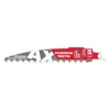 Saw Blades Milwaukee 6 In. 3 TPI Pruning Carbide Teeth Wood Cutting SAWZALL Reciprocating Saw Blade