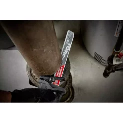 Saw Blades Milwaukee 9 In. 7 TPI  TORCH Carbide Teeth Thick Metal Cutting SAWZALL Reciprocating Saw Blade (3 Pack) -Deals Power Tool Accessories Store milwaukee reciprocating saw blades 48 00 5302 d4 1000