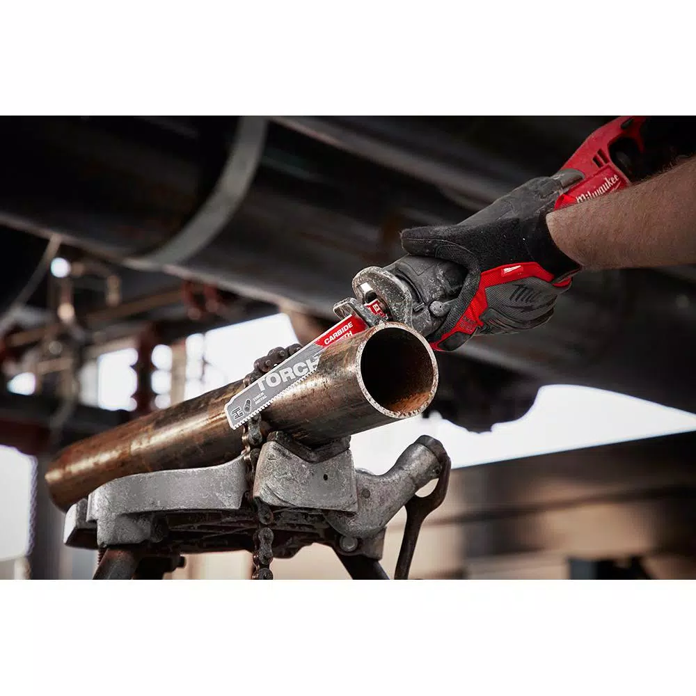 Saw Blades Milwaukee 9 In. 7 TPI TORCH Carbide Teeth Thick Metal Cutting SAWZALL Reciprocating Saw Blade (5 Pack) 16 Saw Blades Milwaukee 9 In. 7 TPI TORCH Carbide Teeth Thick Metal Cutting SAWZALL Reciprocating Saw Blade (5 Pack) - Image 14