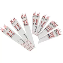 Saw Blades Milwaukee SAWZALL Metal Cutting Bi-Metal Reciprocating Blade Set W/SHOCKWAVE Impact Duty Steel Driver Bit Set (61-Piece) -Deals Power Tool Accessories Store milwaukee reciprocating saw blades 49 22 1216 48 32 4023 1f 1000