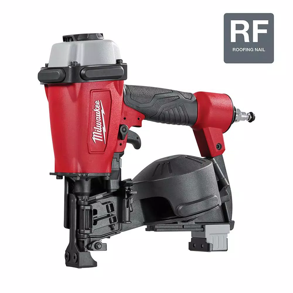 Nail Guns Milwaukee Pneumatic 1-3/4 In. 15 Degree Coil Roofing Nailer 4 Nail Guns Milwaukee Pneumatic 1-3/4 In. 15 Degree Coil Roofing Nailer - Image 2