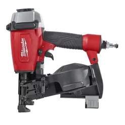 Nail Guns Milwaukee Reconditioned Pneumatic 1-3/4 In. 15-Degree Coil Roofing Nailer