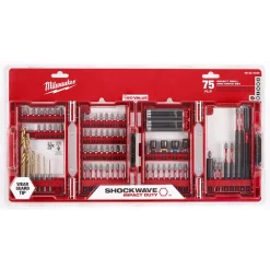 Drill Bits Milwaukee Shockwave Impact Duty Drill And Drive Bit Set (75-Piece) -Deals Power Tool Accessories Store milwaukee screwdriver bits 48 32 4030 40 1000