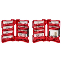 Drill Bits Milwaukee SHOCKWAVE Impact Duty Steel Drill And Driver Bit Set (120-Piece)