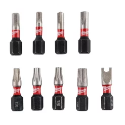 Drill Bits Milwaukee SHOCKWAVE IMPACT DUTY Security Bit Set (9-Piece)