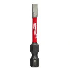 Drill Bits Milwaukee Shockwave Impact Duty 2 In. X 3/16 In. Slotted Steel Power Bit
