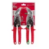 Cutting Tools Milwaukee Left And Right Offset Aviation Snips (2-Pack) 1 Cutting Tools Milwaukee Left And Right Offset Aviation Snips (2-Pack) -Deals Power Tool Accessories Store milwaukee snips 48 22 4523 64 1000