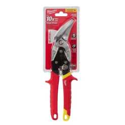 Cutting Tools Milwaukee 10 In. Straight-Cut Offset Aviation Snips -Deals Power Tool Accessories Store milwaukee snips 48 22 4532 66 1000
