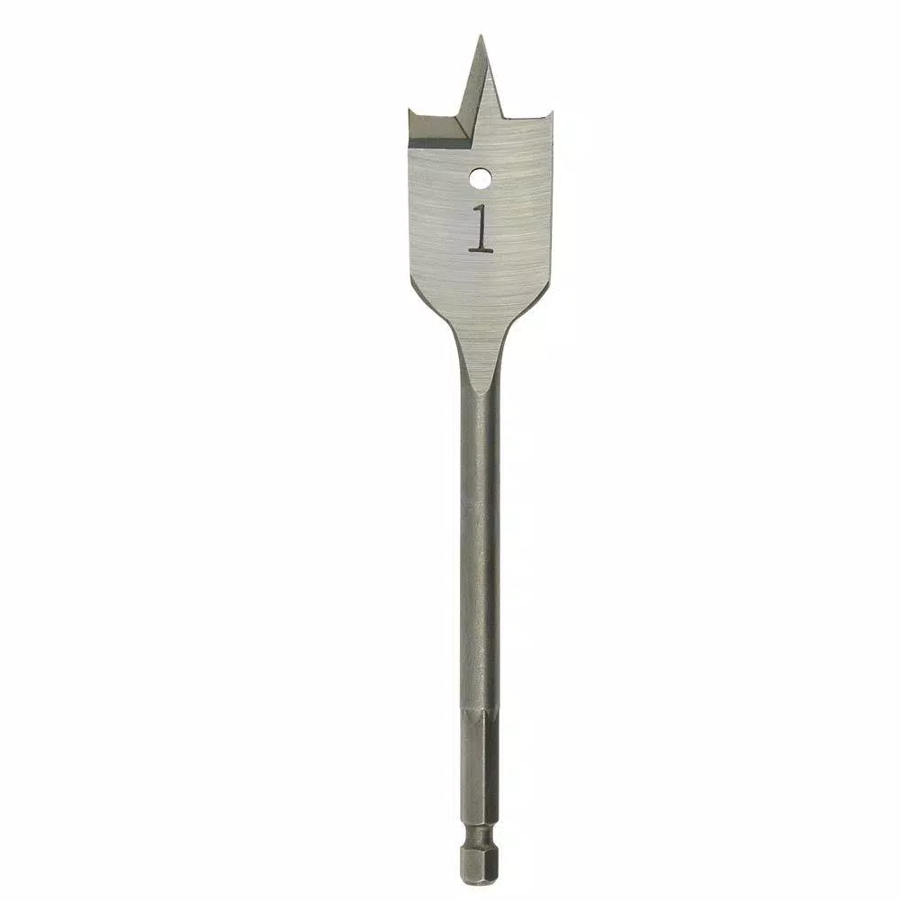 Drill Bits Milwaukee 1 In. X 6 In. Flat Wood Boring Bit 3 Drill Bits Milwaukee 1 In. X 6 In. Flat Wood Boring Bit