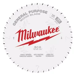 Saw Blades Milwaukee 10 In. X 40-Tooth General Purpose Circular Saw Blade