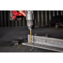 Drill Bits Milwaukee SHOCKWAVE 9/32 In. Titanium Drill Bit -Deals Power Tool Accessories Store milwaukee twist drill bits 48 89 4615 4f 1000