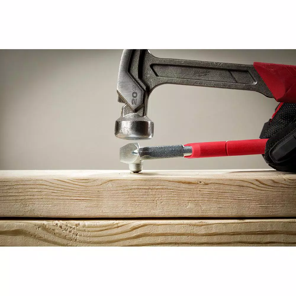 Wrecking & Pry Bars Milwaukee 10 In. Nail Puller With Dimpler 11 Wrecking & Pry Bars Milwaukee 10 In. Nail Puller With Dimpler - Image 9