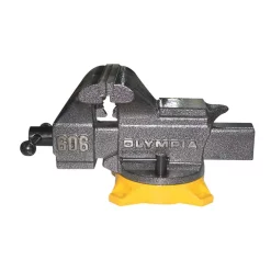 Fastening Tools OLYMPIA 6 In. Bench Vise -Deals Power Tool Accessories Store olympia vises 38 606 fa 1000