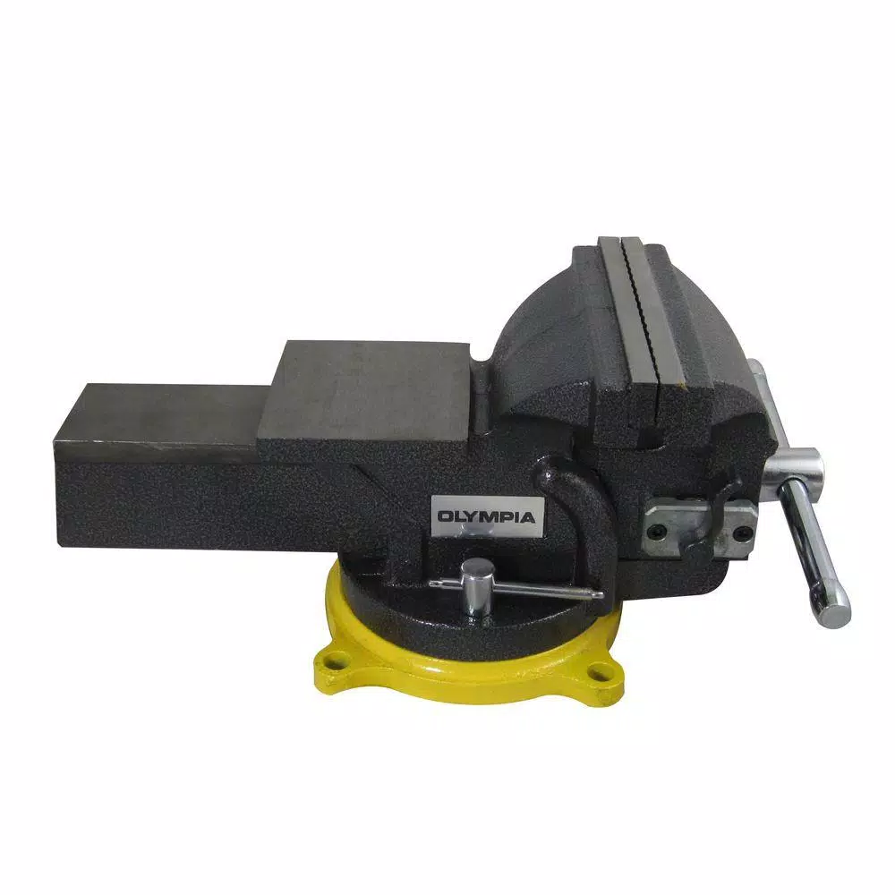 Fastening Tools OLYMPIA 6 In. Single-Handed Operation Bench Vise 5 Fastening Tools OLYMPIA 6 In. Single-Handed Operation Bench Vise - Image 3