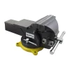 Fastening Tools OLYMPIA 6 In. Single-Handed Operation Bench Vise