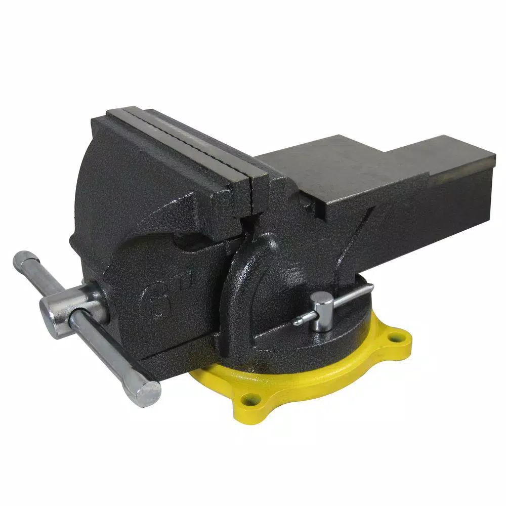 Fastening Tools OLYMPIA 6 In. Single-Handed Operation Bench Vise 4 Fastening Tools OLYMPIA 6 In. Single-Handed Operation Bench Vise - Image 2