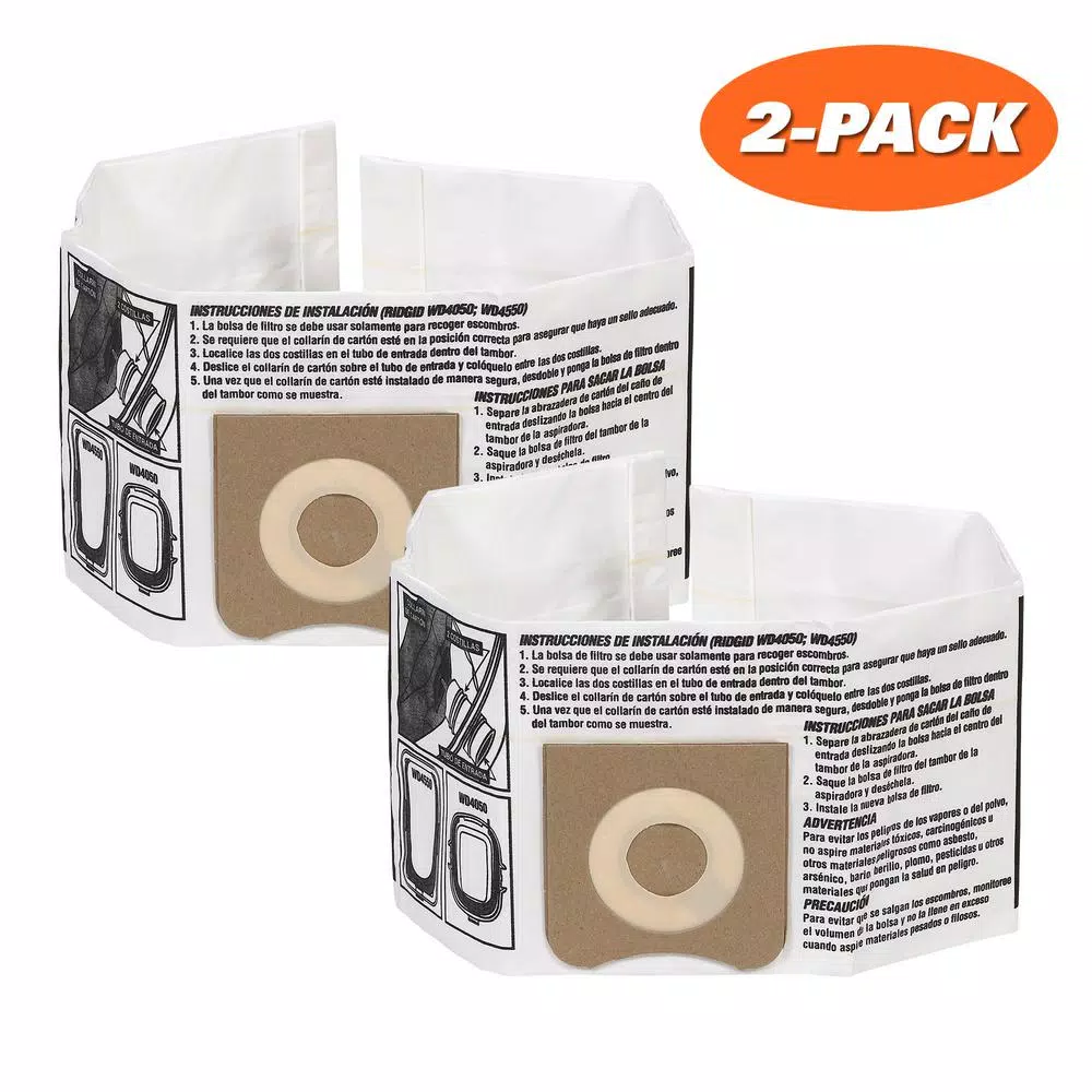 Wet & Dry Vacuums RIDGID 6 Gallon 3.5-Peak HP NXT Wet/Dry Shop Vacuum With Filter, Dust Bags, Hose And Accessories 9 Wet & Dry Vacuums RIDGID 6 Gallon 3.5-Peak HP NXT Wet/Dry Shop Vacuum With Filter, Dust Bags, Hose And Accessories - Image 7