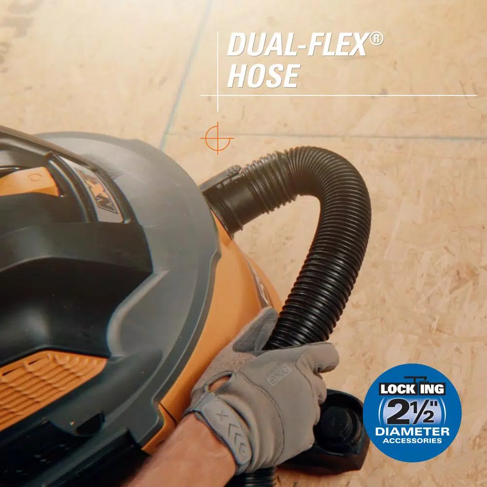 Wet & Dry Vacuums RIDGID 12 Gal. 5.0-Peak HP NXT Wet/Dry Shop Vacuum With Filter, Hose, Accessories And Additional 20 Ft. Tug-A-Long Hose 13 Wet & Dry Vacuums RIDGID 12 Gal. 5.0-Peak HP NXT Wet/Dry Shop Vacuum With Filter, Hose, Accessories And Additional 20 Ft. Tug-A-Long Hose - Image 11