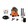 Wet & Dry Vacuums RIDGID 14 Gal. 6.0-Peak HP NXT Wet/Dry Shop Vacuum With Filter, Wet Application Filter, Hose And Accessories -Deals Power Tool Accessories Store oranges peaches ridgid wet dry vacuums hd1400b 64 1000