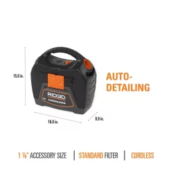 Wet & Dry Vacuums RIDGID 3 Gal. 18-Volt Cordless Handheld Wet/Dry Shop Vacuum (Tool Only) With Filter, Expandable Hose And Accessories 19 Wet & Dry Vacuums RIDGID 3 Gal. 18-Volt Cordless Handheld Wet/Dry Shop Vacuum (Tool Only) With Filter, Expandable Hose And Accessories -Deals Power Tool Accessories Store oranges peaches ridgid wet dry vacuums wd0319 1d 1000