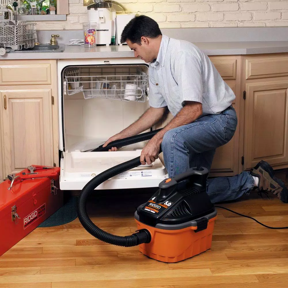 Wet & Dry Vacuums RIDGID 4 Gal. 5.0-Peak HP Portable Wet/Dry Shop Vacuum With Filter, Dust Bag, Locking Hose And Car Nozzle 13 Wet & Dry Vacuums RIDGID 4 Gal. 5.0-Peak HP Portable Wet/Dry Shop Vacuum With Filter, Dust Bag, Locking Hose And Car Nozzle - Image 11