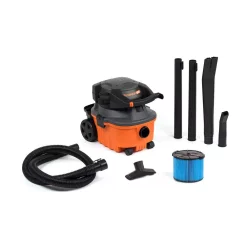 Wet & Dry Vacuums RIDGID 4 Gal. 6.0-Peak HP Wet Dry Vac With Detachable Blower