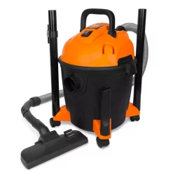 Wet & Dry Vacuums WEN 10 Amp 5 Gal. Portable HEPA Wet/Dry Shop Vacuum And Blower With 0.3 Mic Filter, Hose And Accessories