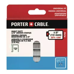 Fastening Tools Porter-Cable 3/8 In. X 1/2 In. Glue Collated Crown Staple