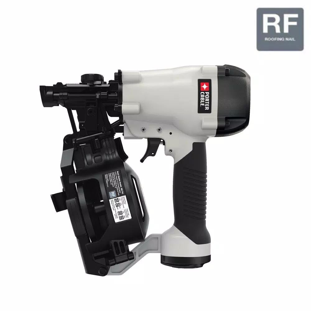 Nail Guns Porter-Cable Pneumatic 15-Degree Coil Roofing Nailer 3 Nail Guns Porter-Cable Pneumatic 15-Degree Coil Roofing Nailer