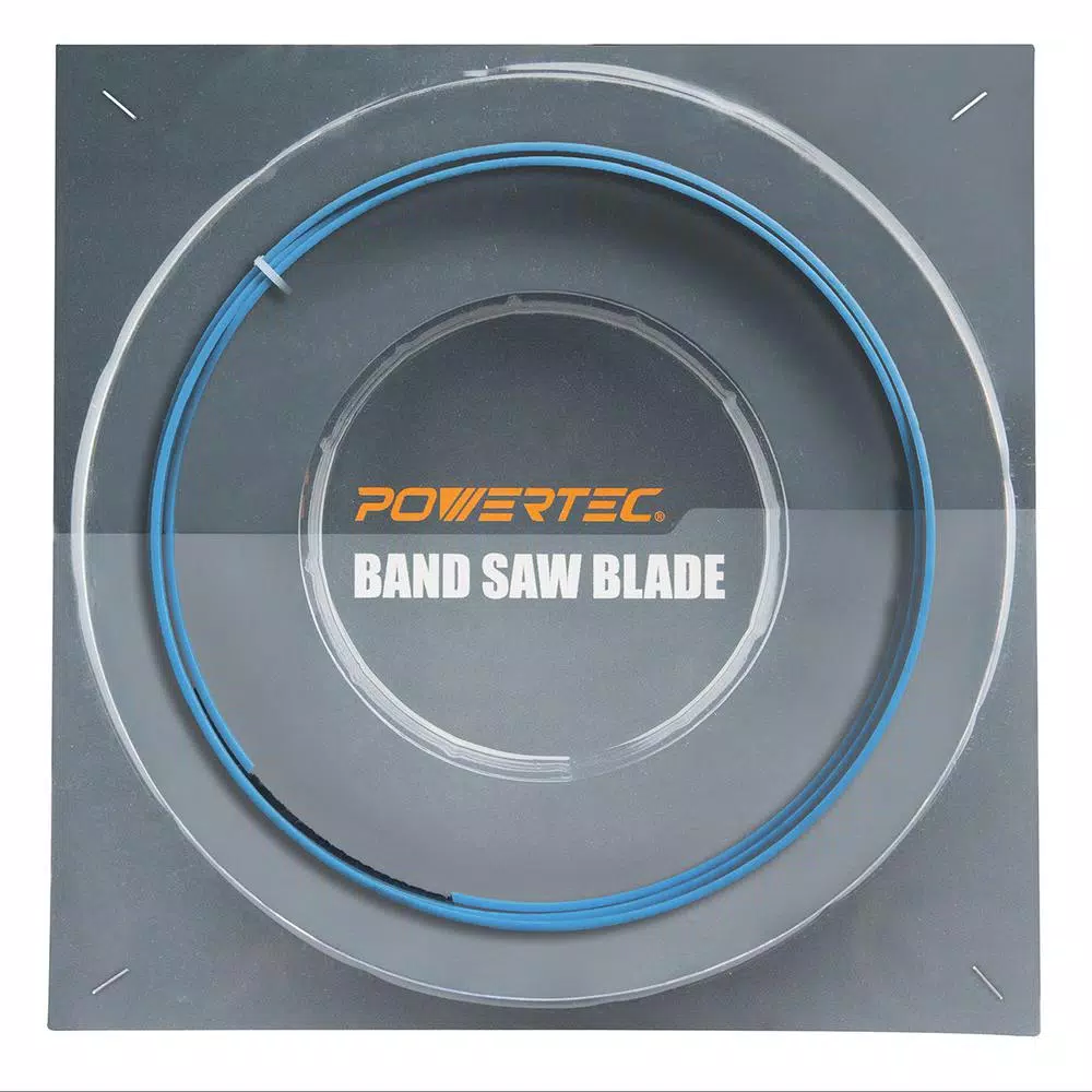 Saw Blades POWERTEC 70-1/2 In. X 1/2 In. X 14 TPI Bi-Metal Bandsaw Blade For Soft/Non-Ferrous Metal 5 Saw Blades POWERTEC 70-1/2 In. X 1/2 In. X 14 TPI Bi-Metal Bandsaw Blade For Soft/Non-Ferrous Metal - Image 3