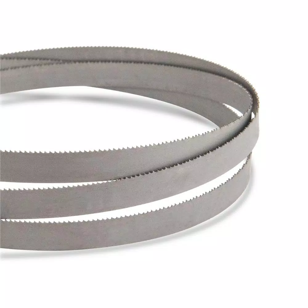 Saw Blades POWERTEC 70-1/2 In. X 1/2 In. X 14 TPI Bi-Metal Bandsaw Blade For Soft/Non-Ferrous Metal 4 Saw Blades POWERTEC 70-1/2 In. X 1/2 In. X 14 TPI Bi-Metal Bandsaw Blade For Soft/Non-Ferrous Metal - Image 2