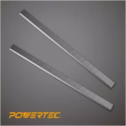 Woodworking Tool Accessories POWERTEC 12-1/2 In. High-Speed Steel Planer Knives For JET 708522 JWP-12-4P (Set Of 2) -Deals Power Tool Accessories Store powertec planer blades 128081 1f 1000